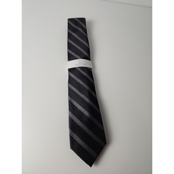 Michael Strahan Other - Michael Strahan Collection Men's Neck Tie Black Stripe - NEW MSRP $34